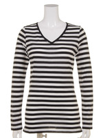 ベーシックボーダーロンT