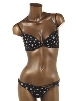 Glitter　Ribbon　ブラショーツセット