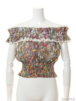 LOVERSコラボオフショルブラウス