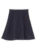 [L]デザインロングフレアスカート