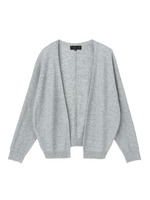 ウール混トッパーニットカーディガン