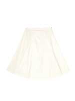 ストライプ柄フレアミディスカート