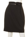 ベルト付ポンチタイトスカート 