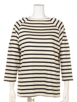 ボーダーハイネックTOPS