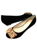 リボンパンプス