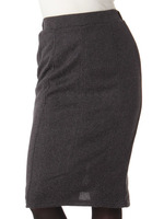 ツイードフロントZIPスカート