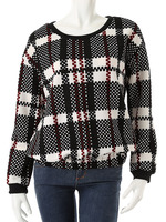 【CEDNIE】チェック柄トップス