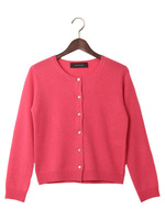 JOCCI 14カシミア クルーネック カーディガン