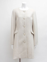 【Luxe】ノーカラーコート