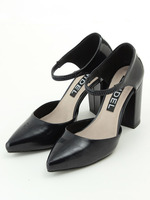 アンクルゴムパンプス