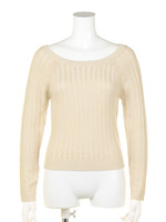 プレーティングボートネックP/O 長袖ver.