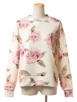 ぼかしフラワープルオーバー