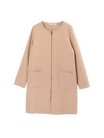 ノーカラージップコート