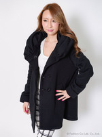 ボンディングニットソーコート