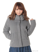 ・ショート中綿ブルゾン