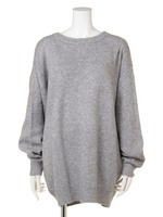 【CASUAL】フェレット混Backタックプルオーバー