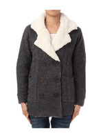 ボア使いジャケット風カーディガン