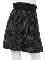 ストライプギャザースカート