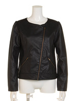 ノーカラーライダースBZ