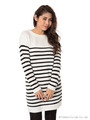 ボーダーニットワンピース