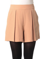 タックキュロットパンツ