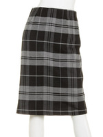 チェックジャガードチェックウェストSK