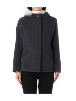 ファー付きフードブルゾン