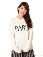 PARISジャガードニット