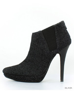 サイドゴアヒールブーティ