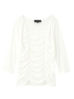 [L]ギャザーカットソー