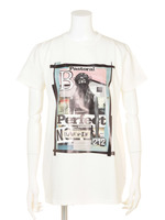 【DOUBLE STANDARD】グレース天竺コラージュT B