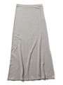 カシミヤ混裏毛ロングスカート