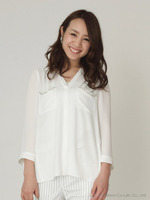 ポケットパーツゆるブラウス