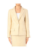 シルクツイードテーラードジャケット