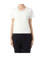 テレコビジュー衿半袖カットソー