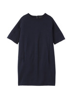 [L]コットン半袖タイトワンピース