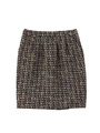 [L]ツイード調ミックススカート
