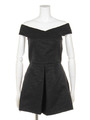 【DRESS】オフショルデザインロンパース