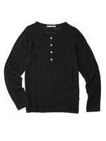 プレミアムリネン ヘンリーネック