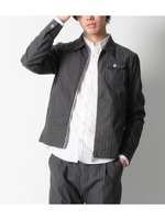 一つポケットジップアップブルゾン