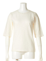 [L.B DAILY STOCK]丸開き半袖Tシャツ