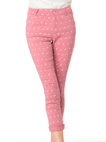 リボン柄9分丈PN