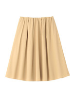 [L]ストレッチフレアスカート