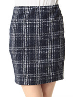 チェックタイトスカート