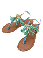 ロープフリンジサンダル