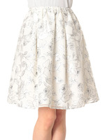 シースルーローズスカート