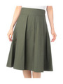 ミモレ丈プリーツスカート