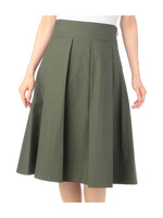 ミモレ丈プリーツスカート