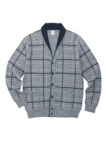 メランジウィンドペンチェックカーディガン