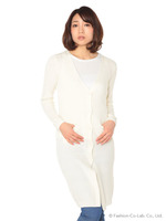 CAアゼスーパーロングカーディガン